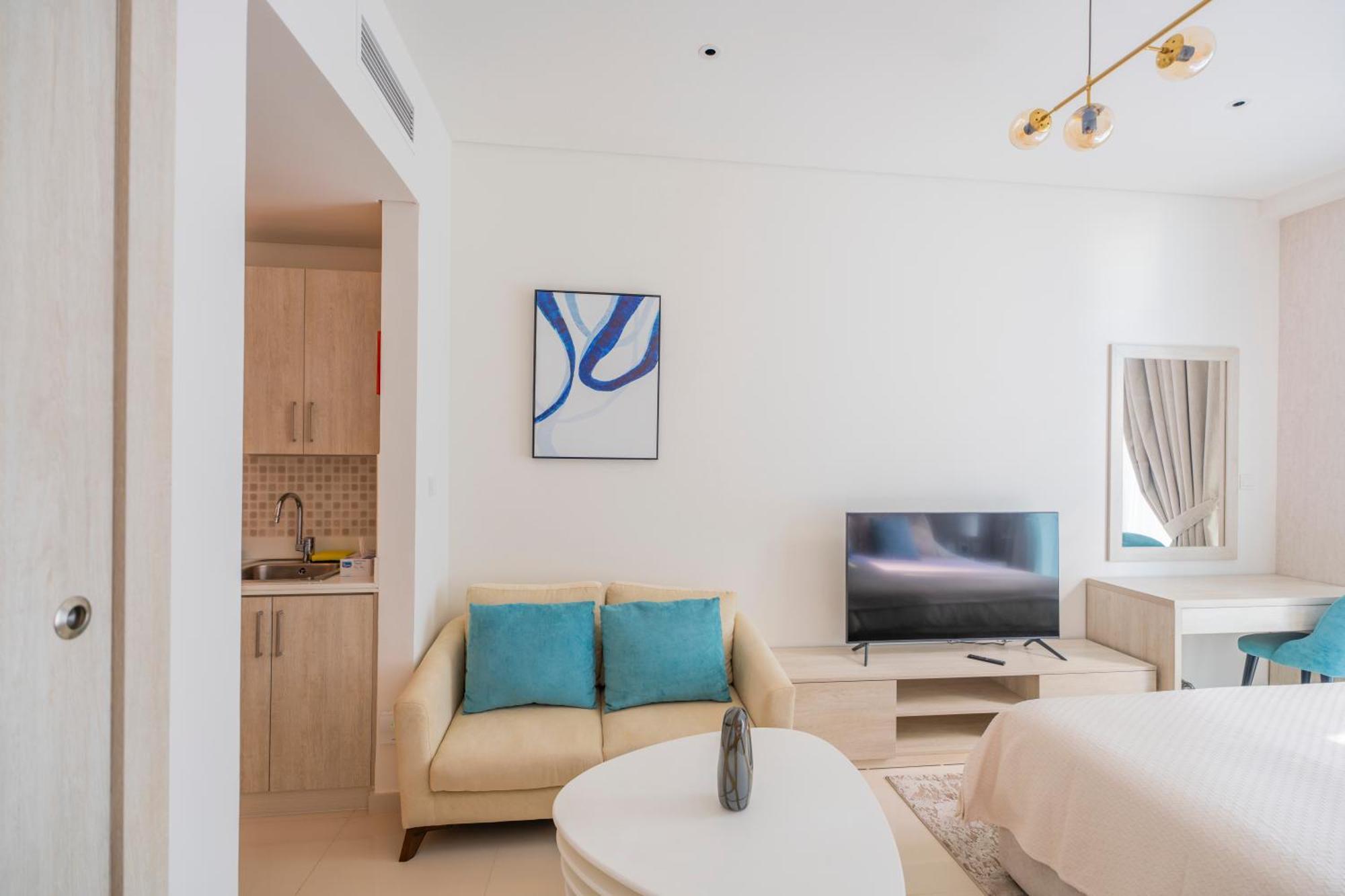 Studio With Pool And Private Beach Access On Palm Jumeirah 두바이 외부 사진