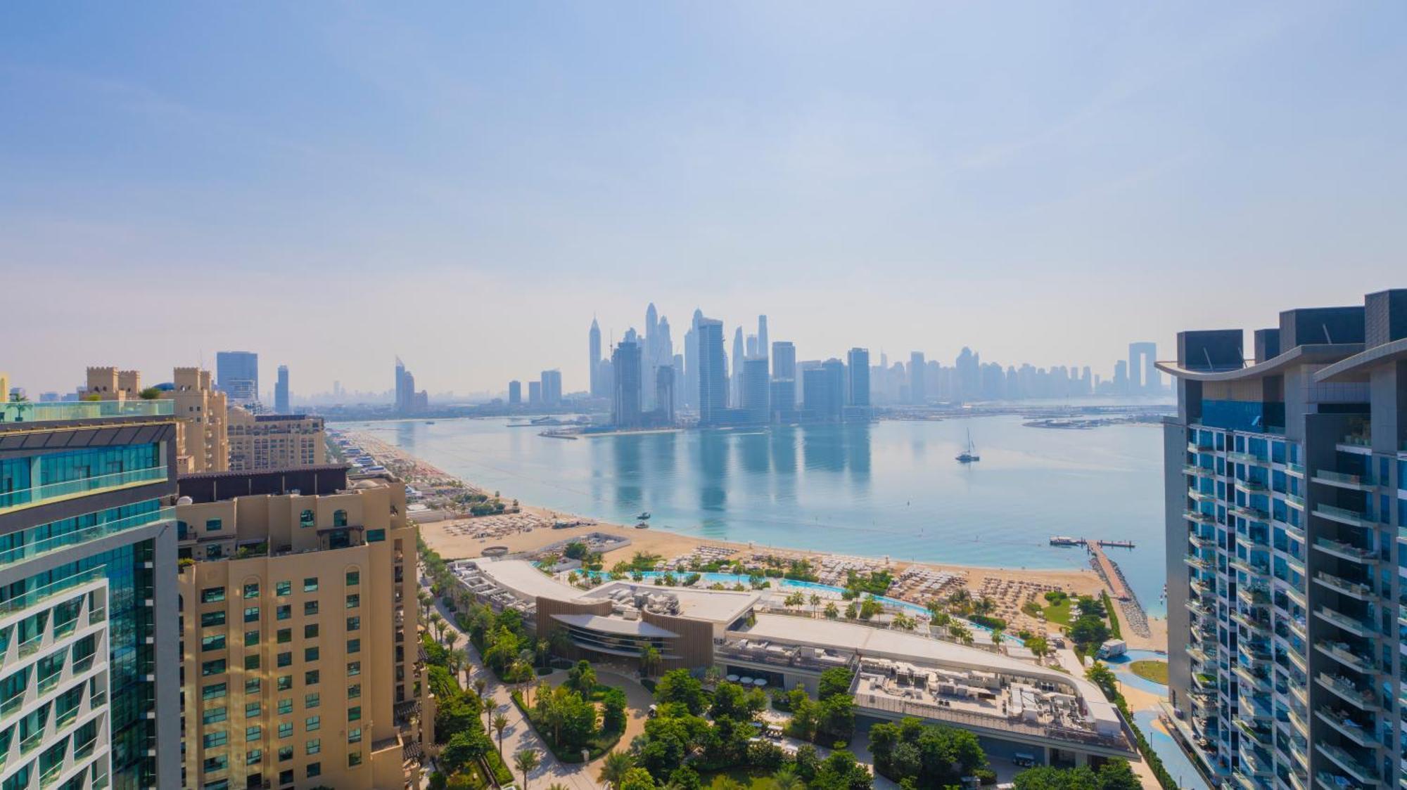 Studio With Pool And Private Beach Access On Palm Jumeirah 두바이 외부 사진