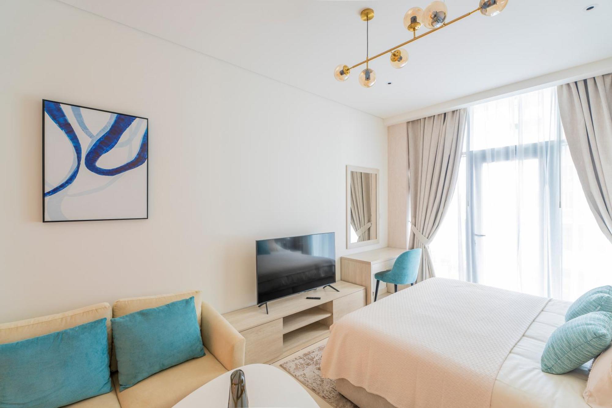 Studio With Pool And Private Beach Access On Palm Jumeirah 두바이 외부 사진