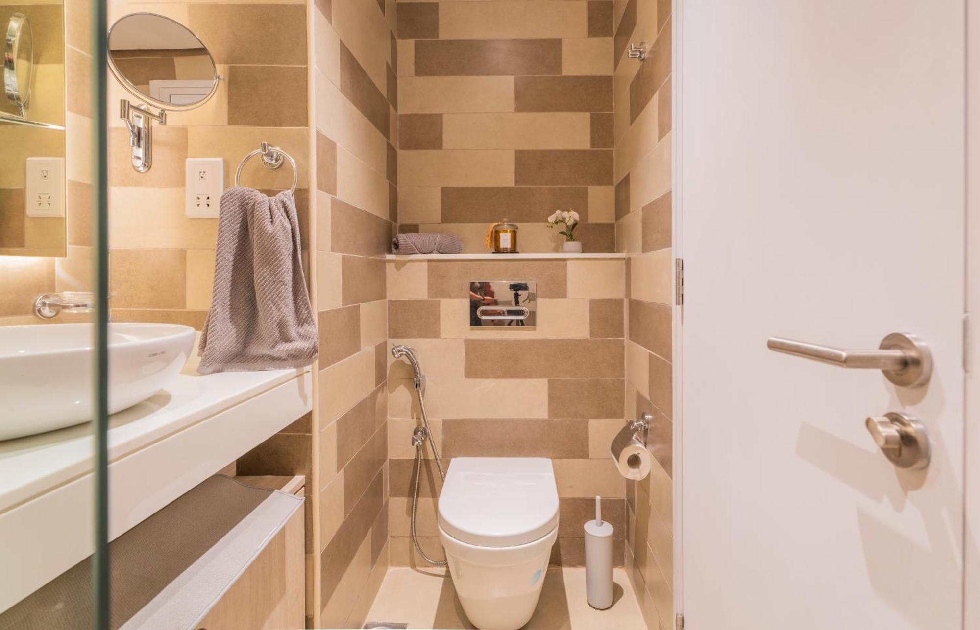 Studio With Pool And Private Beach Access On Palm Jumeirah 두바이 외부 사진