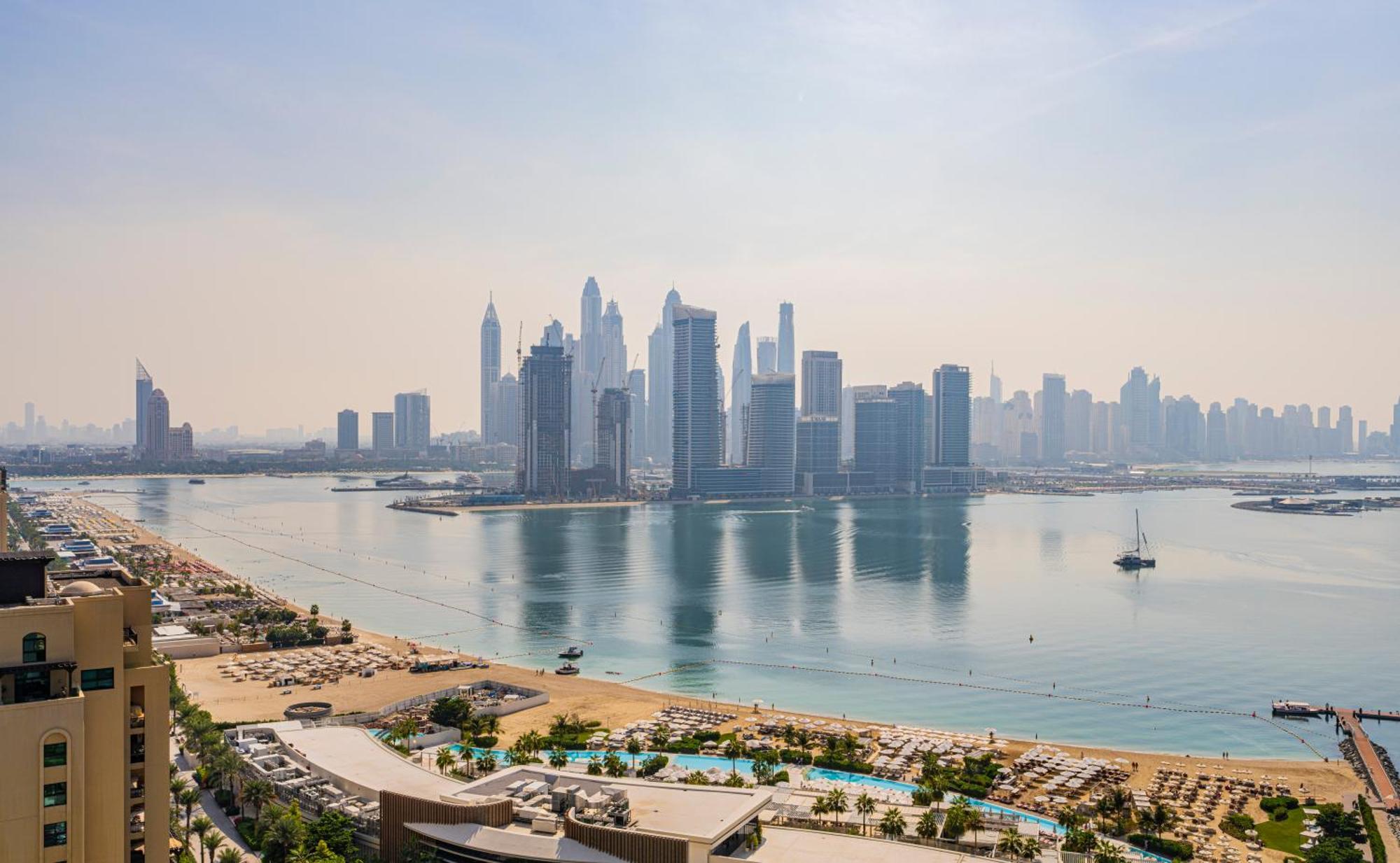 Studio With Pool And Private Beach Access On Palm Jumeirah 두바이 외부 사진