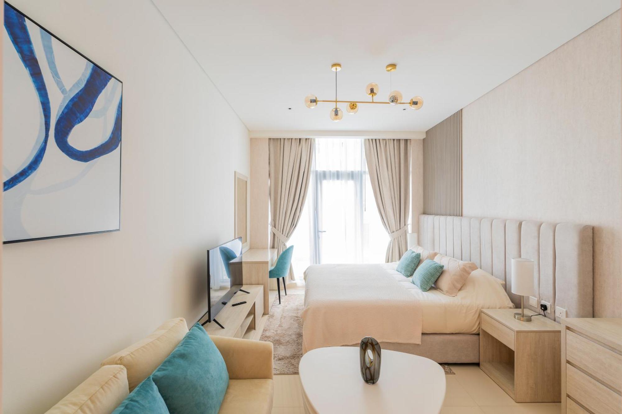 Studio With Pool And Private Beach Access On Palm Jumeirah 두바이 외부 사진