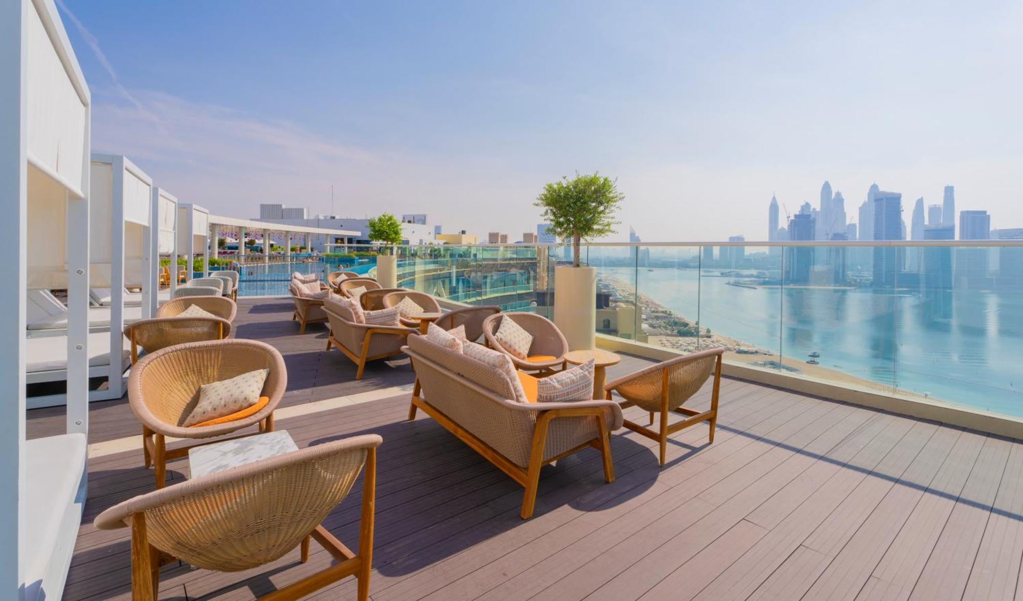 Studio With Pool And Private Beach Access On Palm Jumeirah 두바이 외부 사진