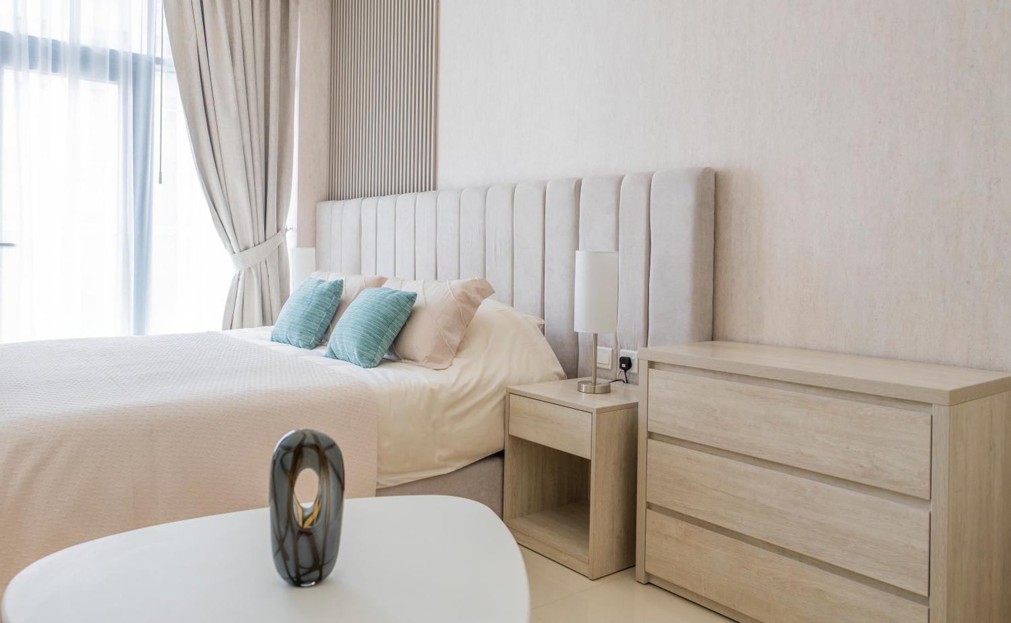 Studio With Pool And Private Beach Access On Palm Jumeirah 두바이 외부 사진